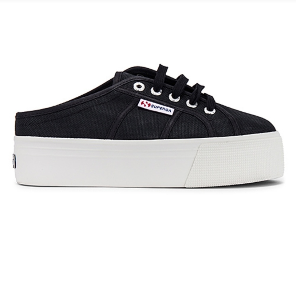 Superga 2284 COTW sneaker black & white